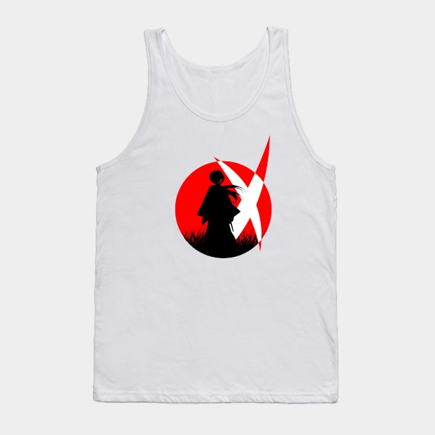 Mark of the Great Samurai Tank Top by Markusian